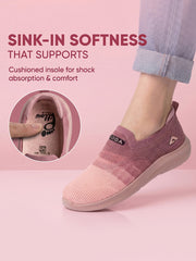 ADDA STAR-1 Women Comfortable & Breathable Knit Walking Sneakers
